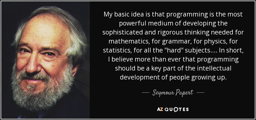 Seymour Papert quote