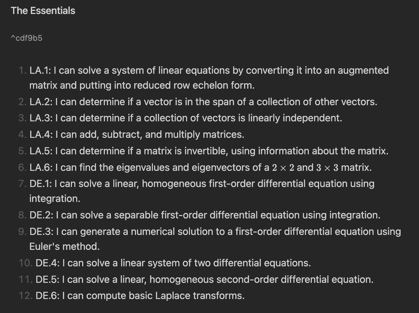 Building a specifications grading course, part 1