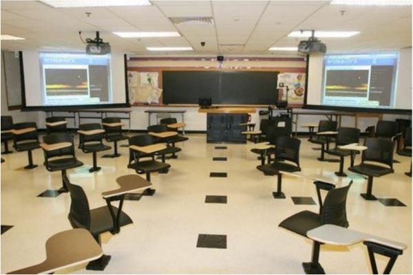 Lessons about socially-distanced active learning from a classroom redesign
